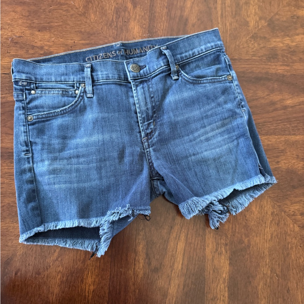 Citizens Of Humanity Blue Jean Shorts